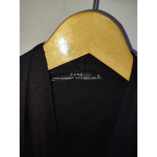 CARDIGAN BLAZER ZARA WARNA HITAM