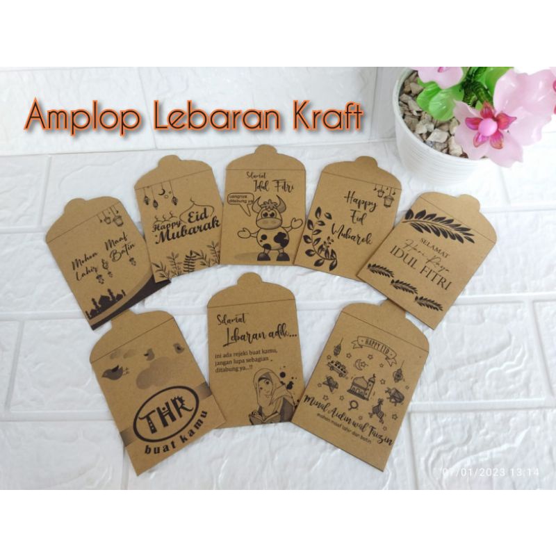 

( 1 pak ) Angpau Lebaran Karakter / Amplop Permen
