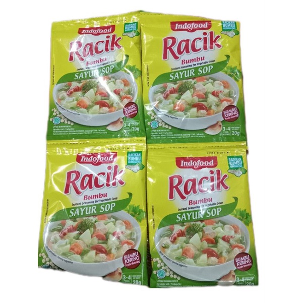 

Racik bumbu sayur sop 20gr sachet