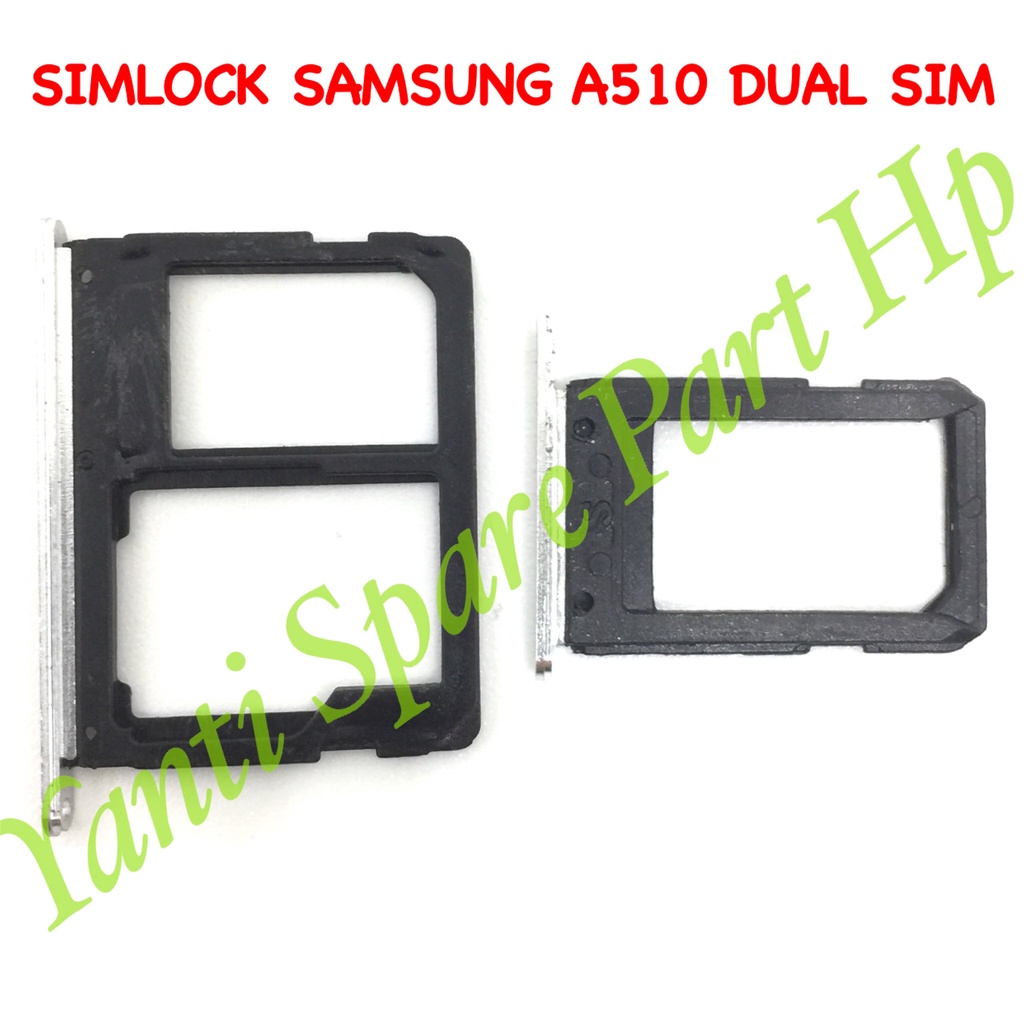 Simtray Sim Lock Samsung A5 2016 A510 Dual Sim Original Terlaris New