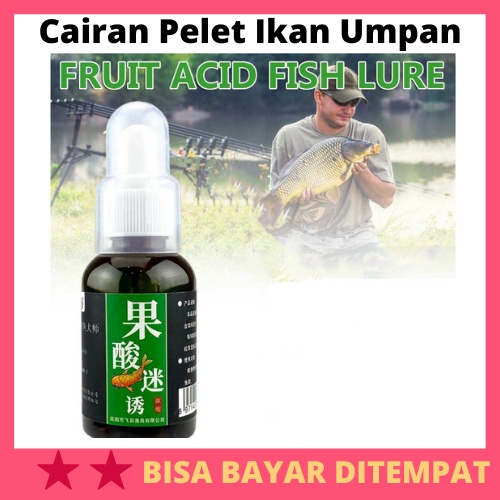 Cairan Pelet Ikan Umpan Pancing High Concentration Liquid 50ml / Cairan Obat Pelet Ikan Umpan Mancin