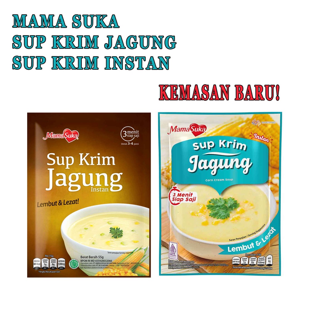 MAMA SUKA* SUP KRIM LEZAT* SUP KRIM INSTAN* MAMA SUKA SUP KRIM