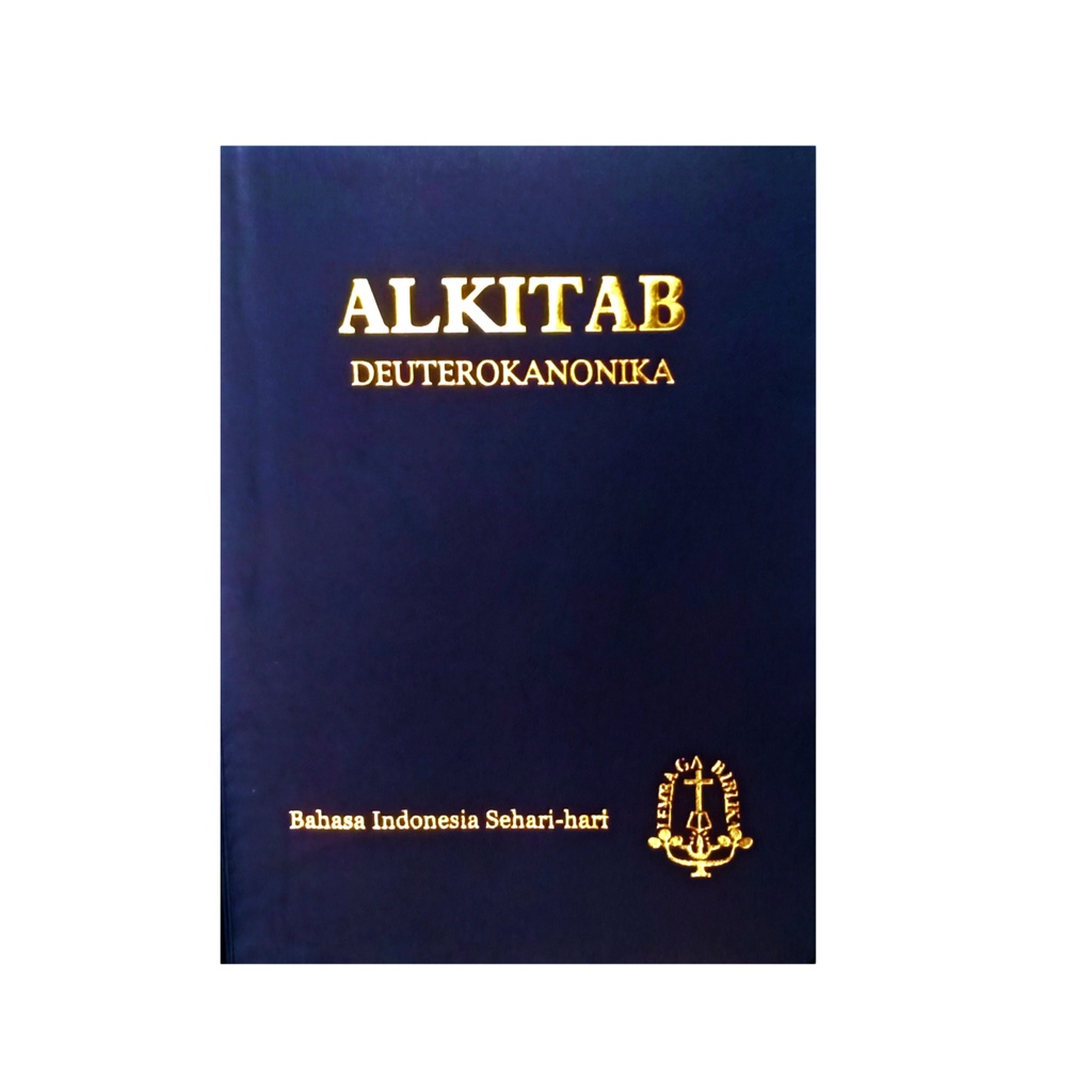 Alkitab Katolik Sedang Deuterokanonika Bahasa Indonesia Sehari Hari Dengan Sisipan Alkitap Al Kitap Kitab Suci TB 052 DC