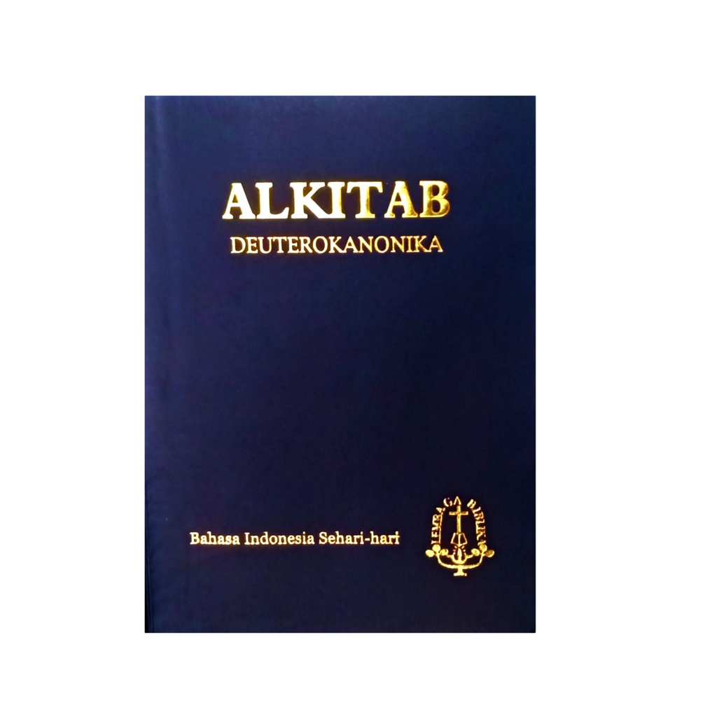 Alkitab Katolik Sedang Deuterokanonika Bahasa Indonesia Sehari Hari Dengan Sisipan Alkitap Al Kitap Kitab Suci TB 052 DC