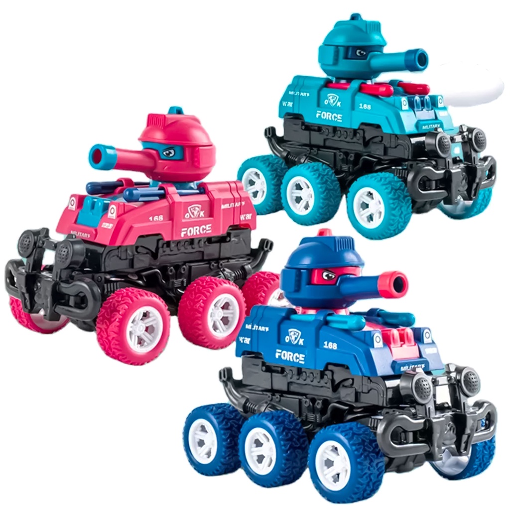Mainan Edukasi Anak Mobil Military Truk Tempur Militer