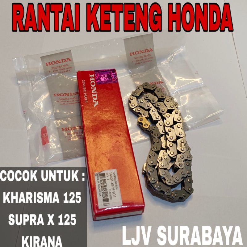 RANTAI MESIN KETENG KAMRAT HONDA KHARISMA SUPRA X 125 KIRANA KPH-901