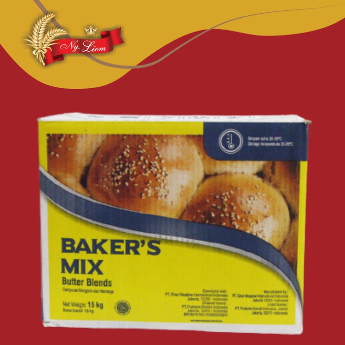 ANCHOR Baker Mix Butter Blend Campuran Margarin-Mentega 15 kg