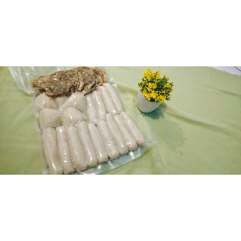 

PAKET PEMPEK CAMPUR ISI 25 + CUKO 250gr