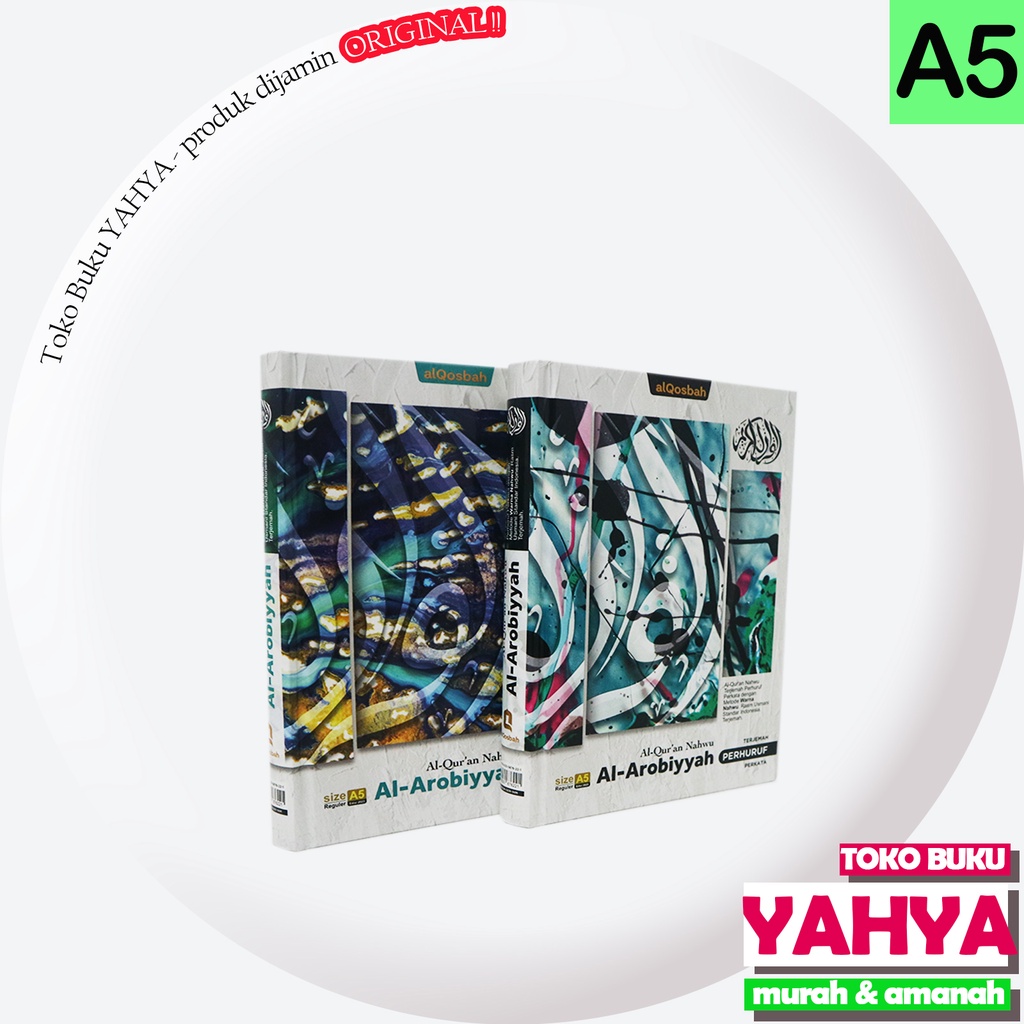 

Al-Quran Nahwu Al-Arobiyyah A5 HC Terjemah Perhuruf Perkata - Penerbit : Al-Qosbah