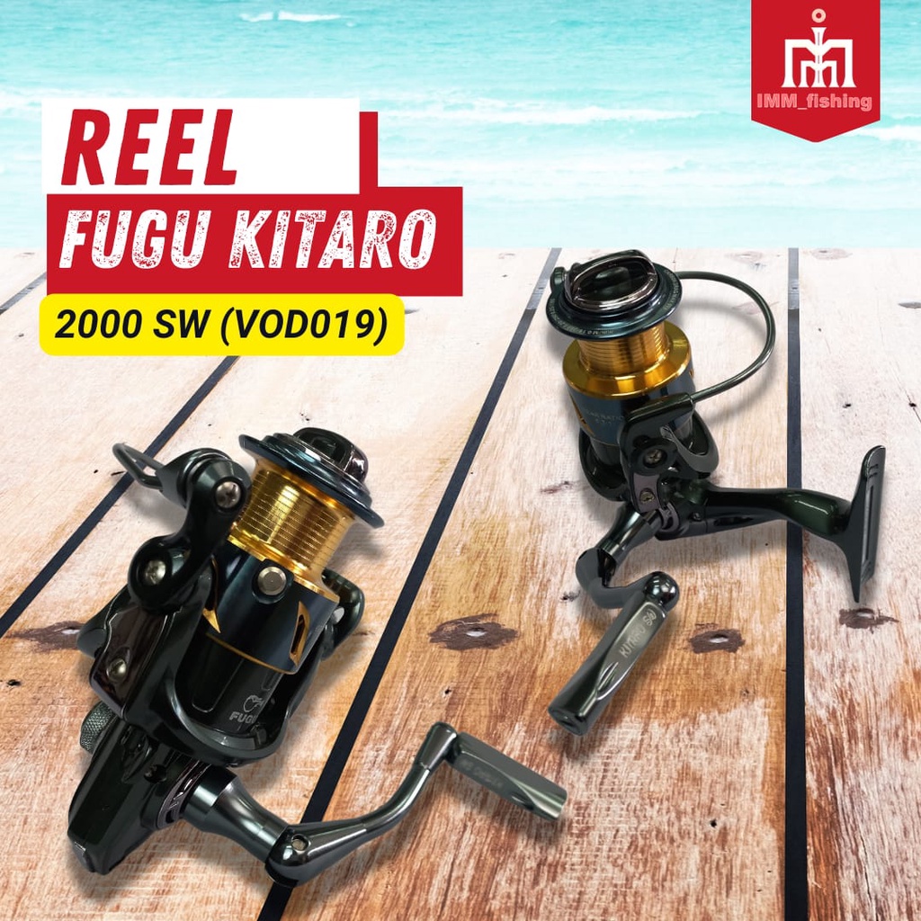 REEL FUGU KITARO | Alat Gulungan Pancing | Spinning