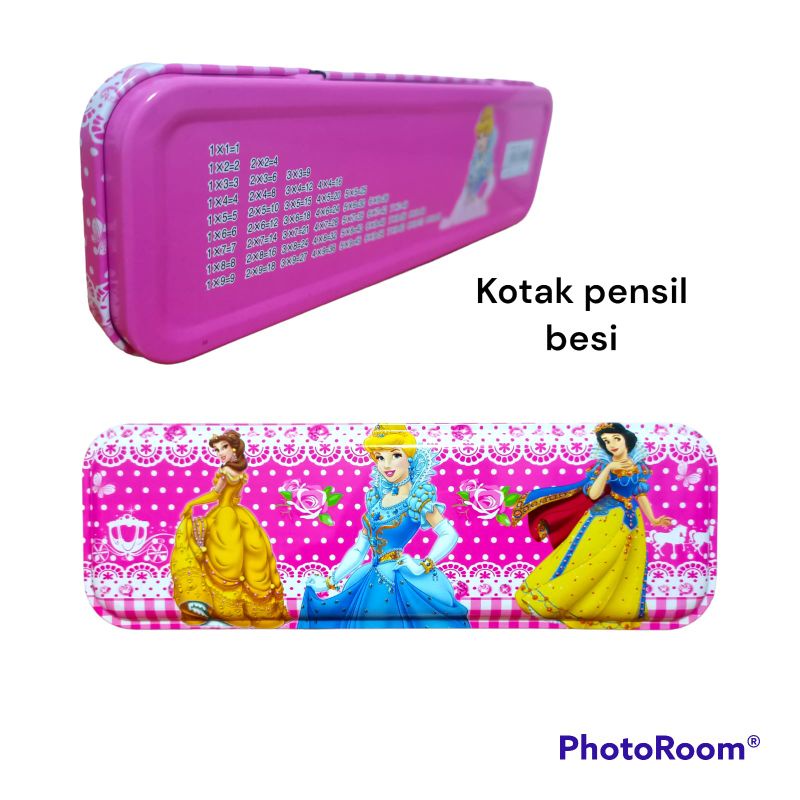 

Kotak Pensil Besi Motif Princess