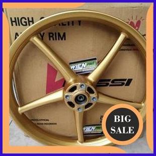 last stok Velg Rossi Copy Rcb Jupiter Ukuran 160 R17 Depan Saja 2674N23