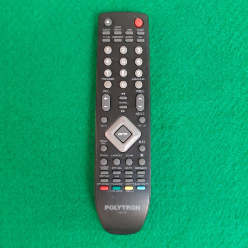 Remote DVD POLYTRON Bluetooth Original Asli . 841376 .