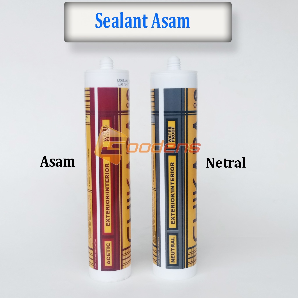 Chikara Sealant Lem Kaca Silikon Lem Sealant