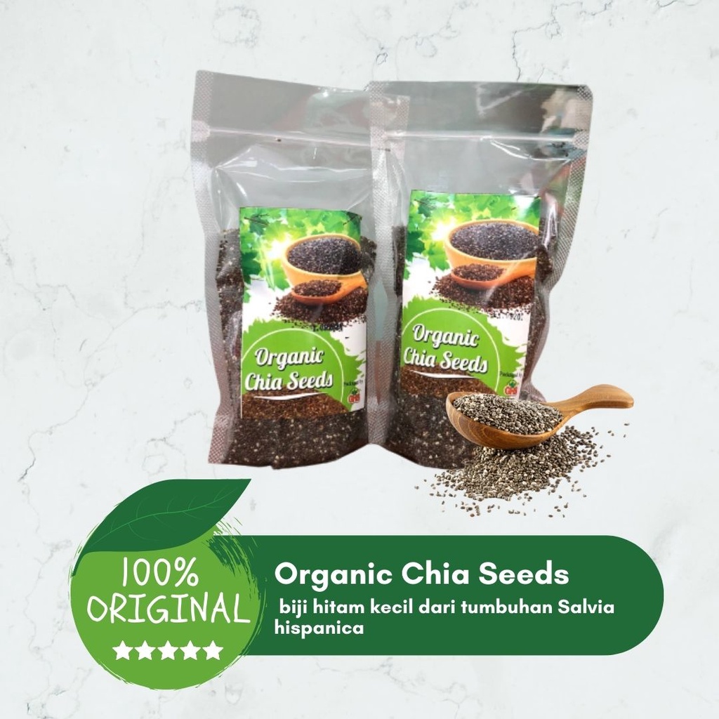 

Chia Seed Original Chiaseeds Organic Premium 250 gr