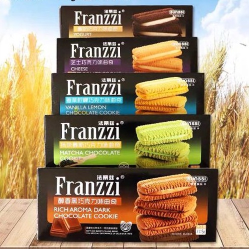 

SUNSSI FRANZZI YOGURT CHOCOLATE / DARK CHOCOLATE / MATCHA CHOCOLATE / CHEESE CHOCOLATE / VANILLA LEMON COOKI