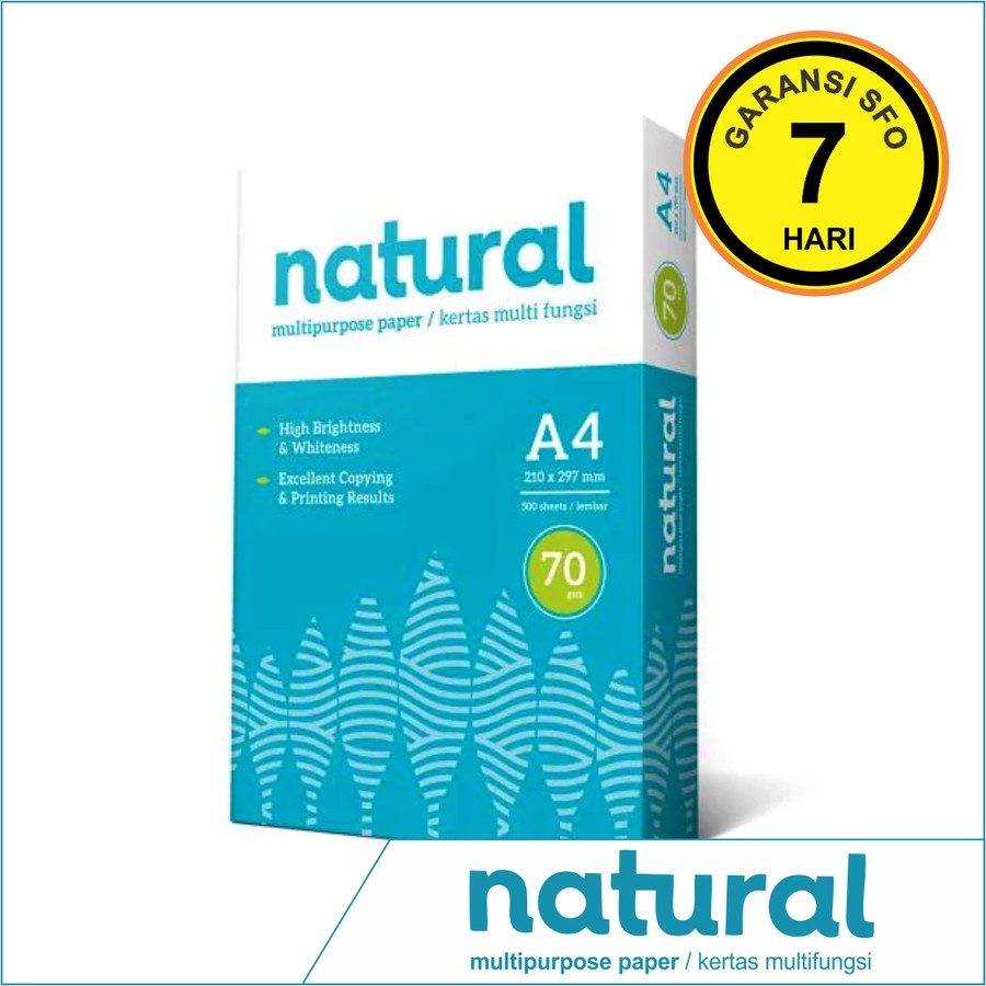 

Kertas HVS A4 70 gsm - Natural - SFO Semarang Official