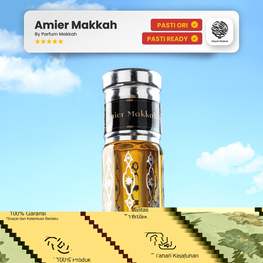 Promo - Parfum Amier Makkah (Aroma Kiswah KaBah) Original Best Seller