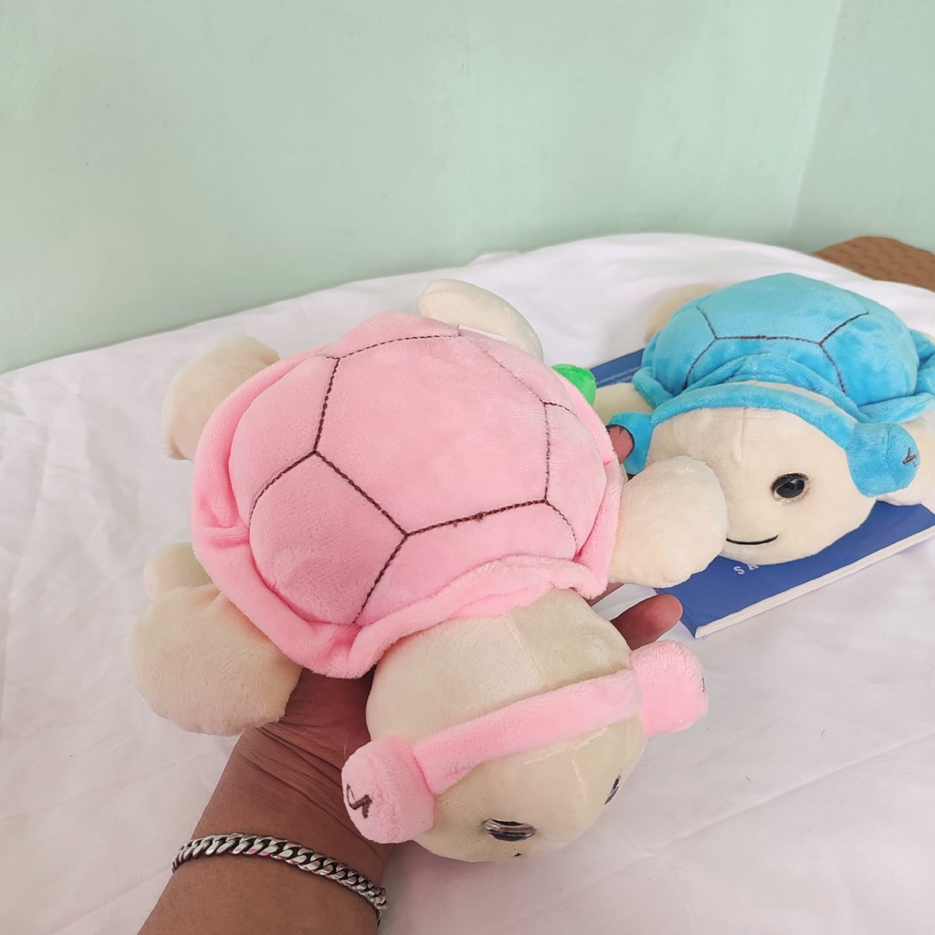 Boneka Kura Kura Lucu Mainan Anak Terbaru Kado Ultah Murah Ukuran 25cm