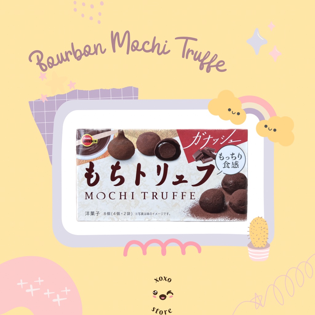 SALEEE BOURBON MOCHI TRUFFE JAPAN I Mochi Truffle I Mochi Jepang I Mochi Chocolate Jepang