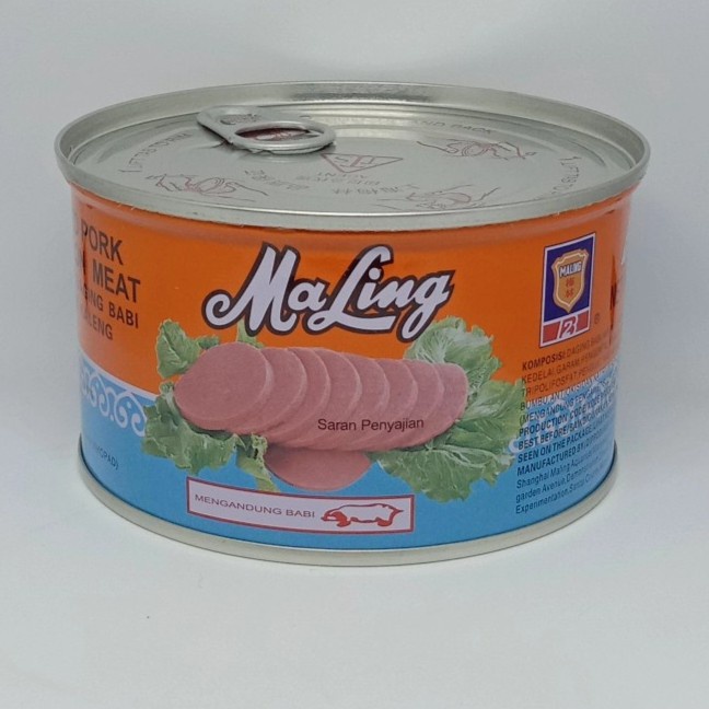 

Ma Ling TTS Luncheon Pork Meat 397gram / Daging Ham Babi Maling - MALING FYF