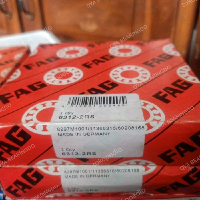 Bearing 6312 2RS FAG