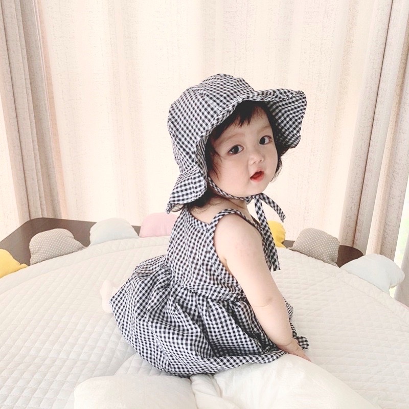 Gingham summer dress