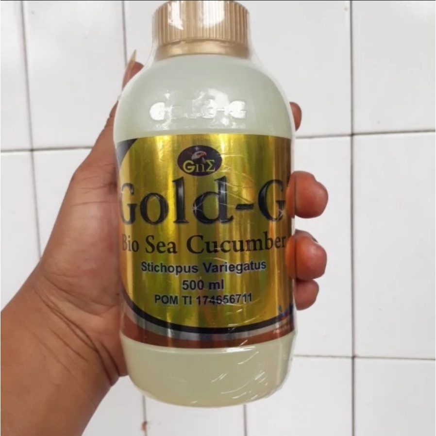 Gold G 500 ML Original Obat | Asam Lambung| Asam Urat| Pasca Oprasi