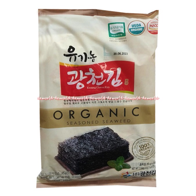 

Organic Seasoned Seaweed 36gr Rumput Laut Organik Renyah Dan Kaya Serat Makanan Sea Weed Season 36 gram