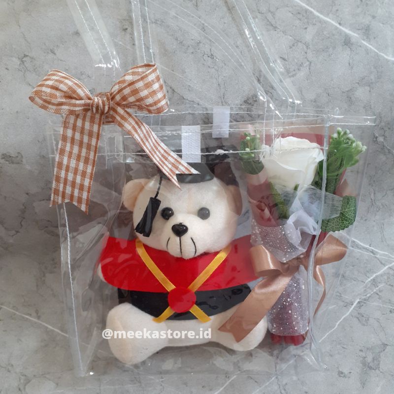 KADO WISUDA GIFT BAG HAMPERS TAS BONEKA WISUDA BUKET HAMPERS GRADUATION KADO WISUDA CEWEK KADO WISUD