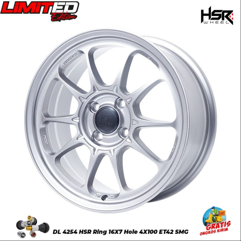 velg mobil ring 16 velg mobil HSR DL velg mobil lubang baut 4 velg mobil calya ayla agya veleg mobil