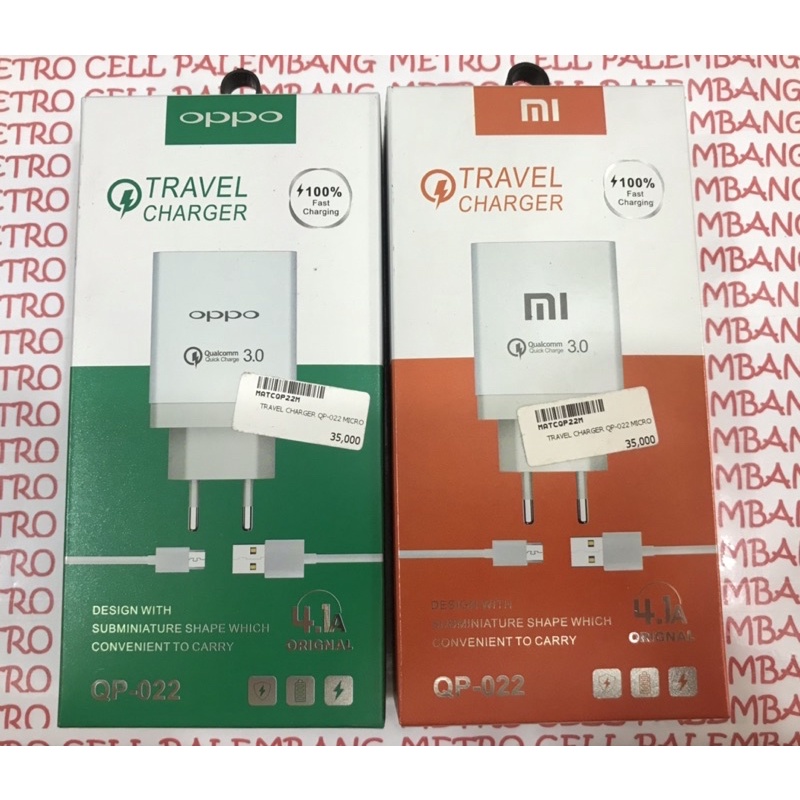 Travel Charger QP-022 Micro