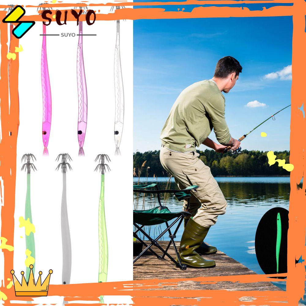 Suyo Umbrella Hook Jigs Gurita Hook Fishing Tackle Umpan Pancing