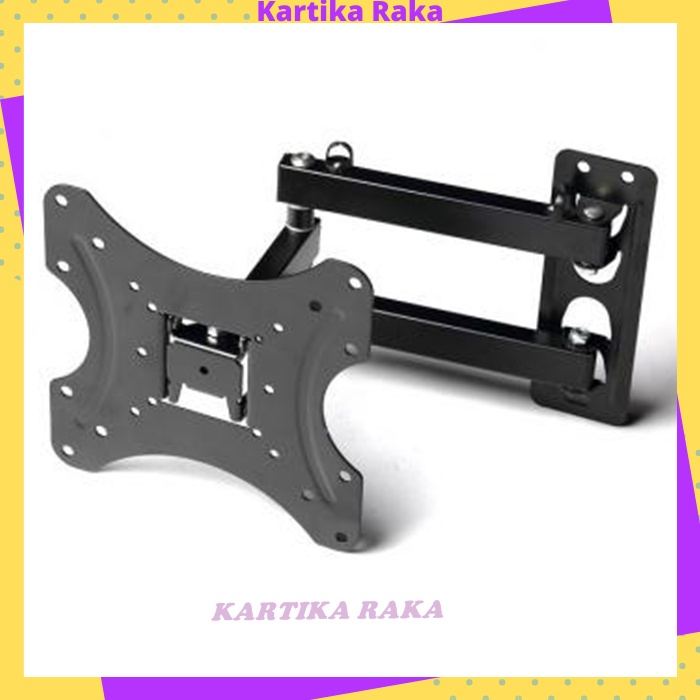 KR Taffware Telescopic TV Bracket 2.5m 200x200 Pitch for 17-42 Inch TV