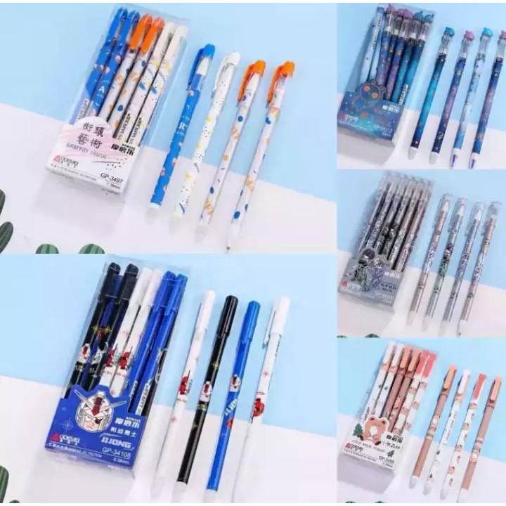 

PULPEN GEL BISA DIHAPUS / ERASABLE GEL PEN FANCY ISI 1 PULPEN