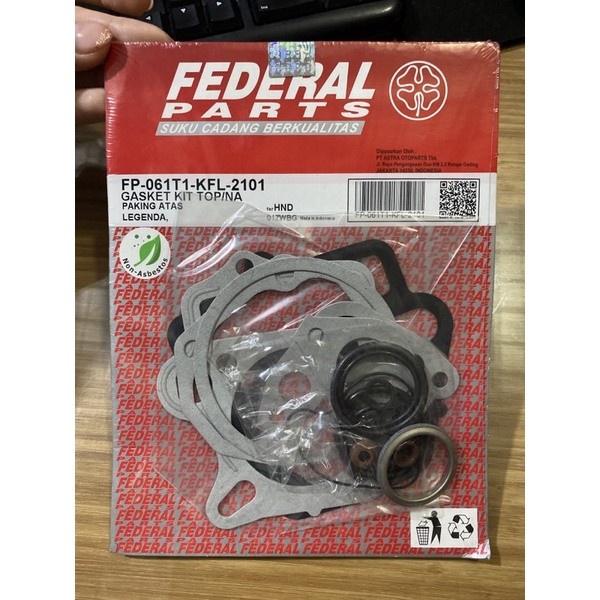 Paking Gasket Top Set Legenda Federal