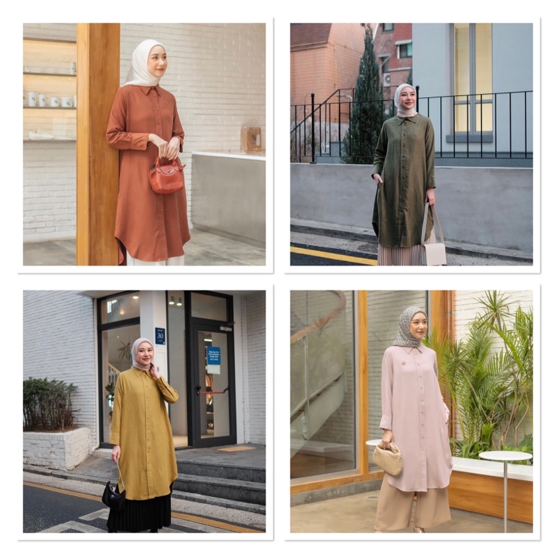 DAILY TUNIC / CALLA PLAIN TUNIK / CALLA TUNIK by heaven lights