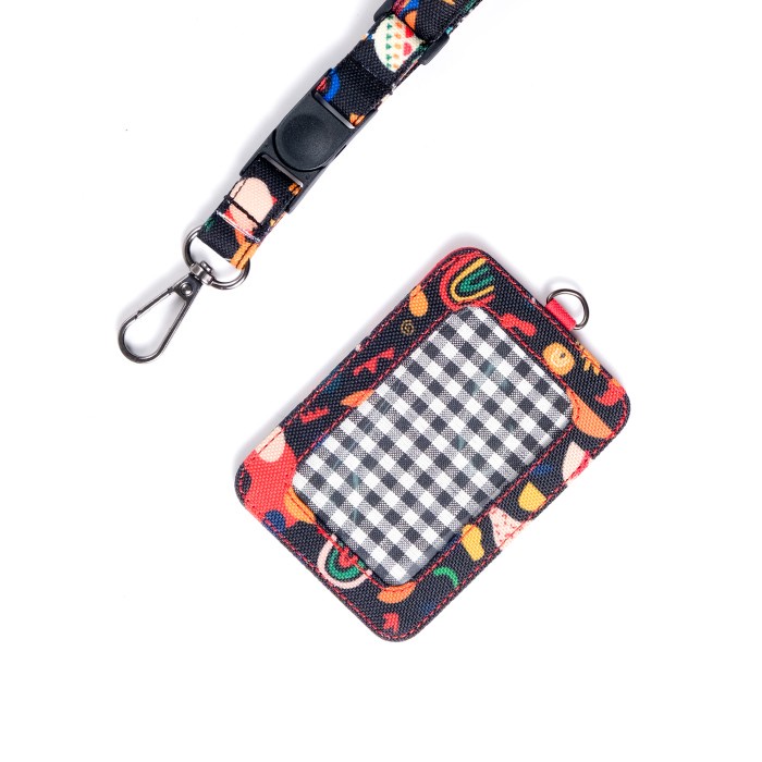 

'+'+'+'+] Gantugan ID Card Holder Kantor Name Tag Lanyard Pria Wanita - IDCS10