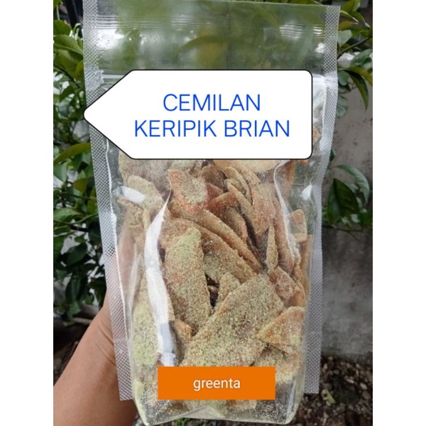 

keripik pisang green tea