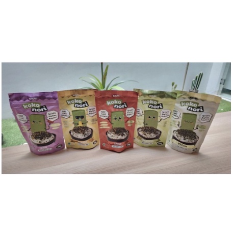 

Ay00! KOKO NAbon Rumput Laut Tabur Seaweed Flake Snack Cemilan Sehat Anak Cemilan Anak Sehat