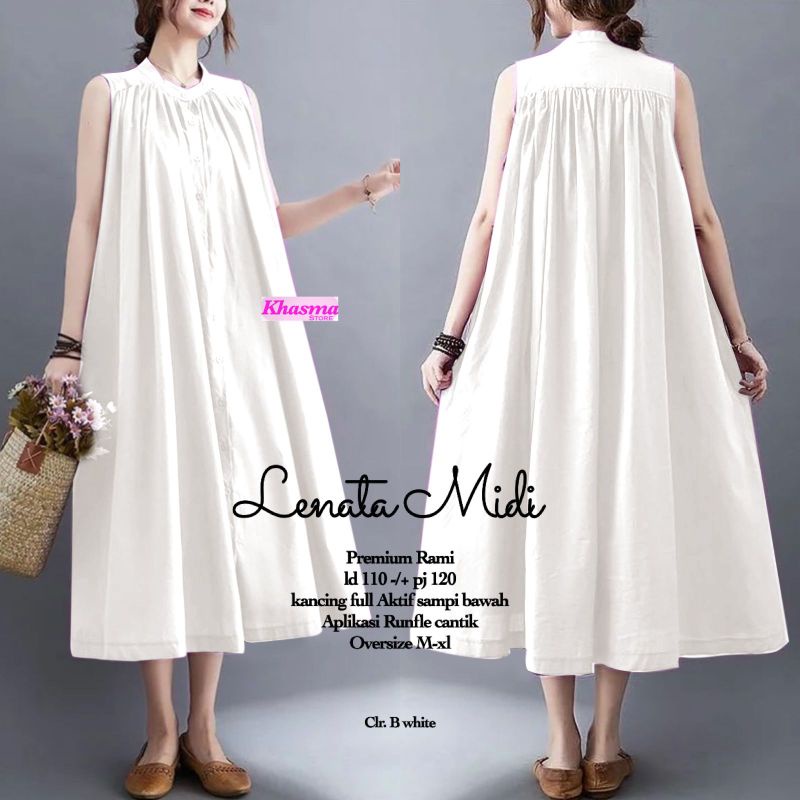 LALITA/LENATA /RAQUMI DRES WANITA TERBARU BY MEGA