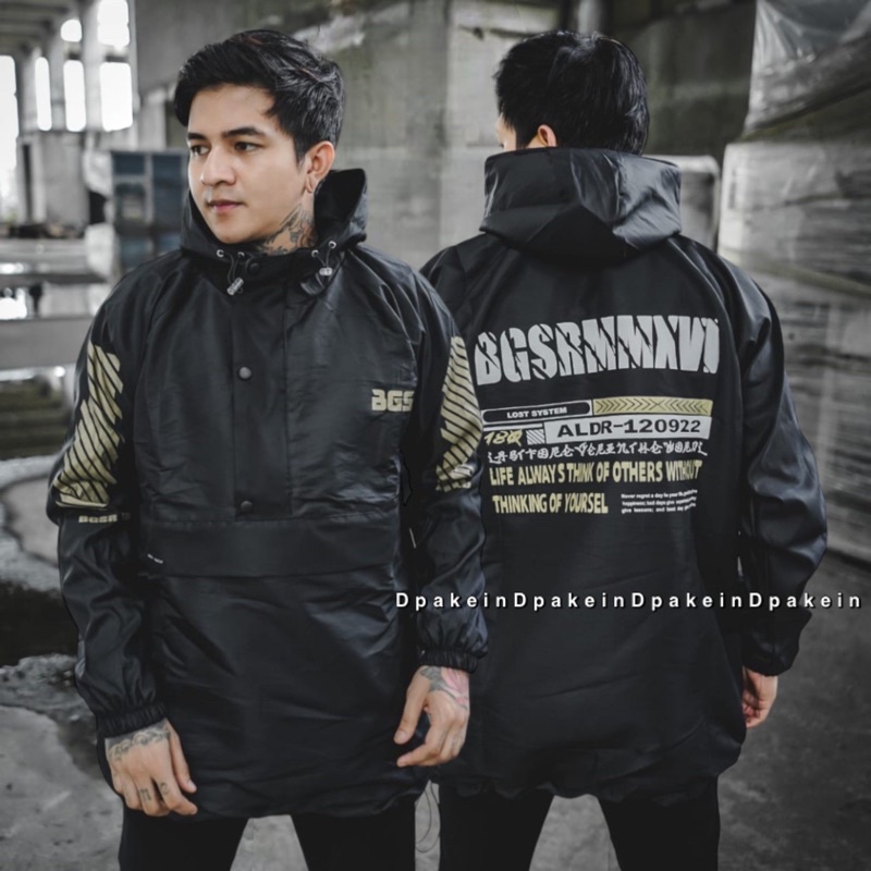 BGSR Sistem Jaket Parasut Jaket Pria Jaket Cougle Jaket Outdoor