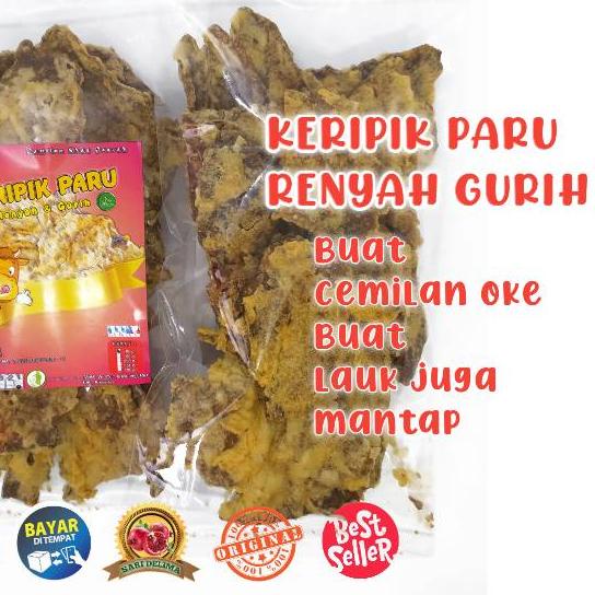 

Diskon [KI3] KERIPIK KRIPIK PARU SAPI TANPA TEPUNG CEMILAN DAN LAUK SIAP SAJI ORIGINAL HALAL ASLI NAGIHI