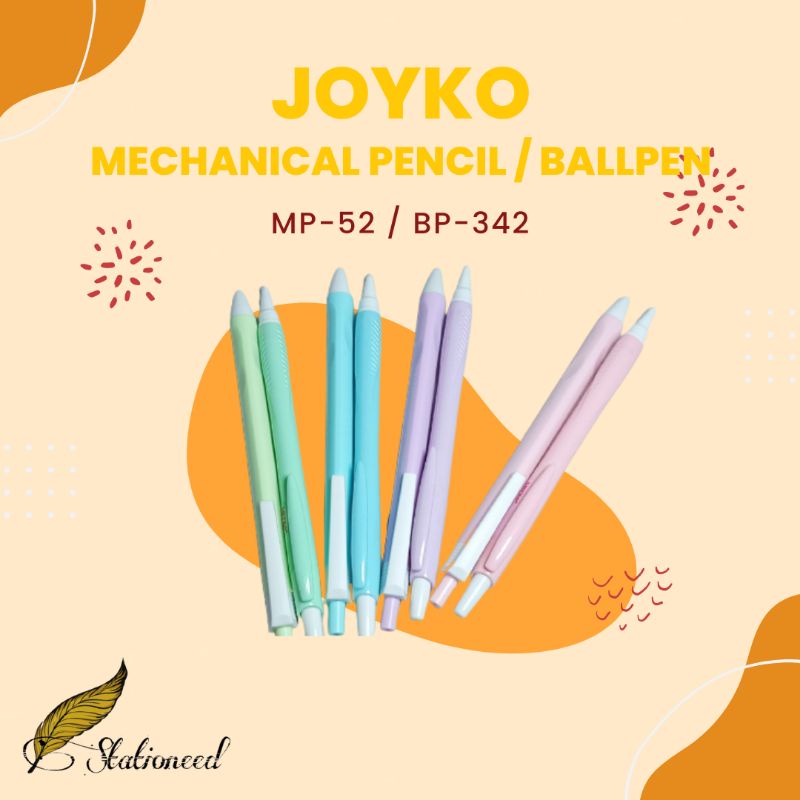 

Joyko Pensil Mekanik MP-52 & Ballpen BP-342