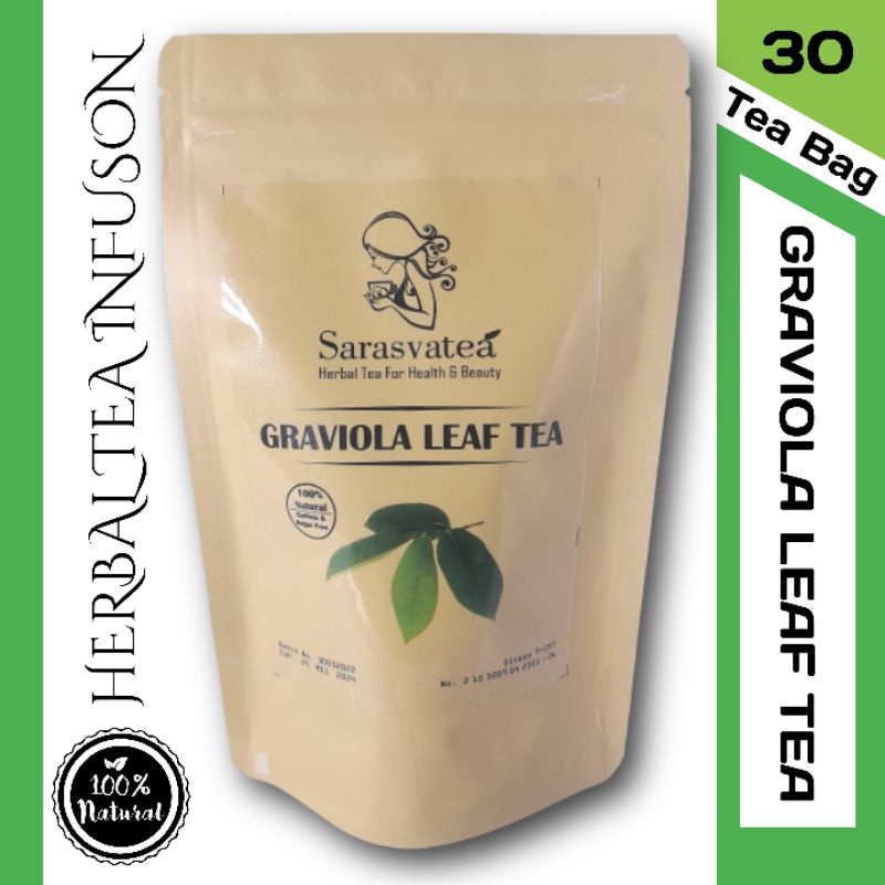 

Graviola Tea : Teh Daun Sirsak isi 30 Tea Bag