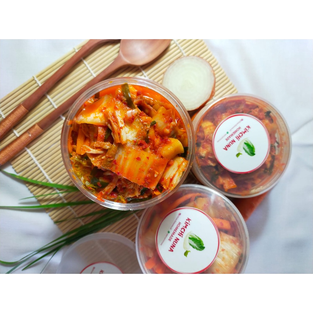 

Kimchi Sawi Lobak 250gr Homemade/Kimchi Halal/Korean Food
