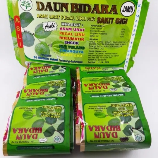 COD Daun Bidara Kapsul Original | Kapsul Daun Bidara Renceng Sakit Gigi Kapsul obat sakit gigi super