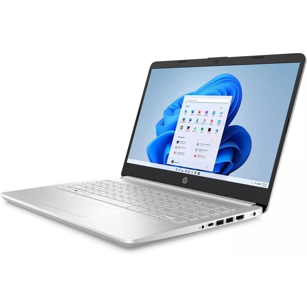 Laptop Gaming Desain HP 14S FQ2035AU AMD RYZEN 5 5625U Ram 16GB 512GB Ssd FHD IPS WIN11HOME + OHS SILVER