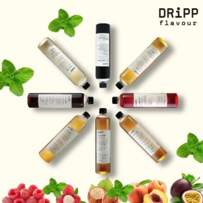 

DRIPP SYRUP SIRUP DRIPP FLAVOUR ORI SEDIA BERBAGAI RASA