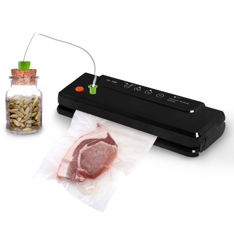 Pompa Vacuum Sealer Multifungsi - SX-100 - Black